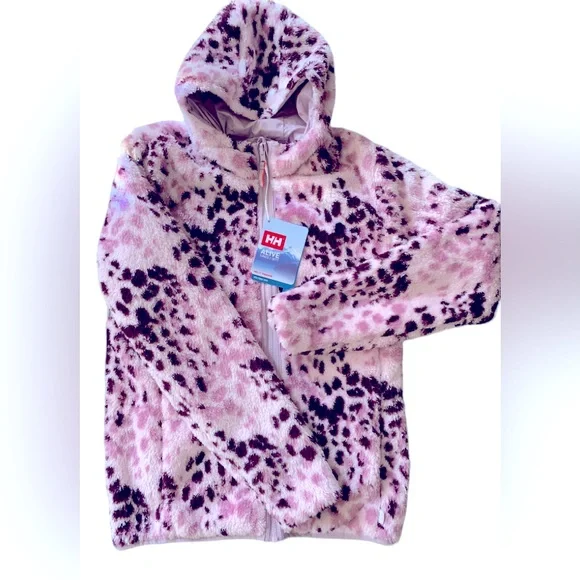 Helly Hansen Champ Pink Reversible Hooded Jacket Girls Size Large NWT - Picture 6 of 11